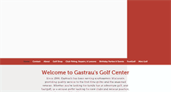 Desktop Screenshot of gastrausgolfcenter.com