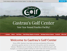 Tablet Screenshot of gastrausgolfcenter.com